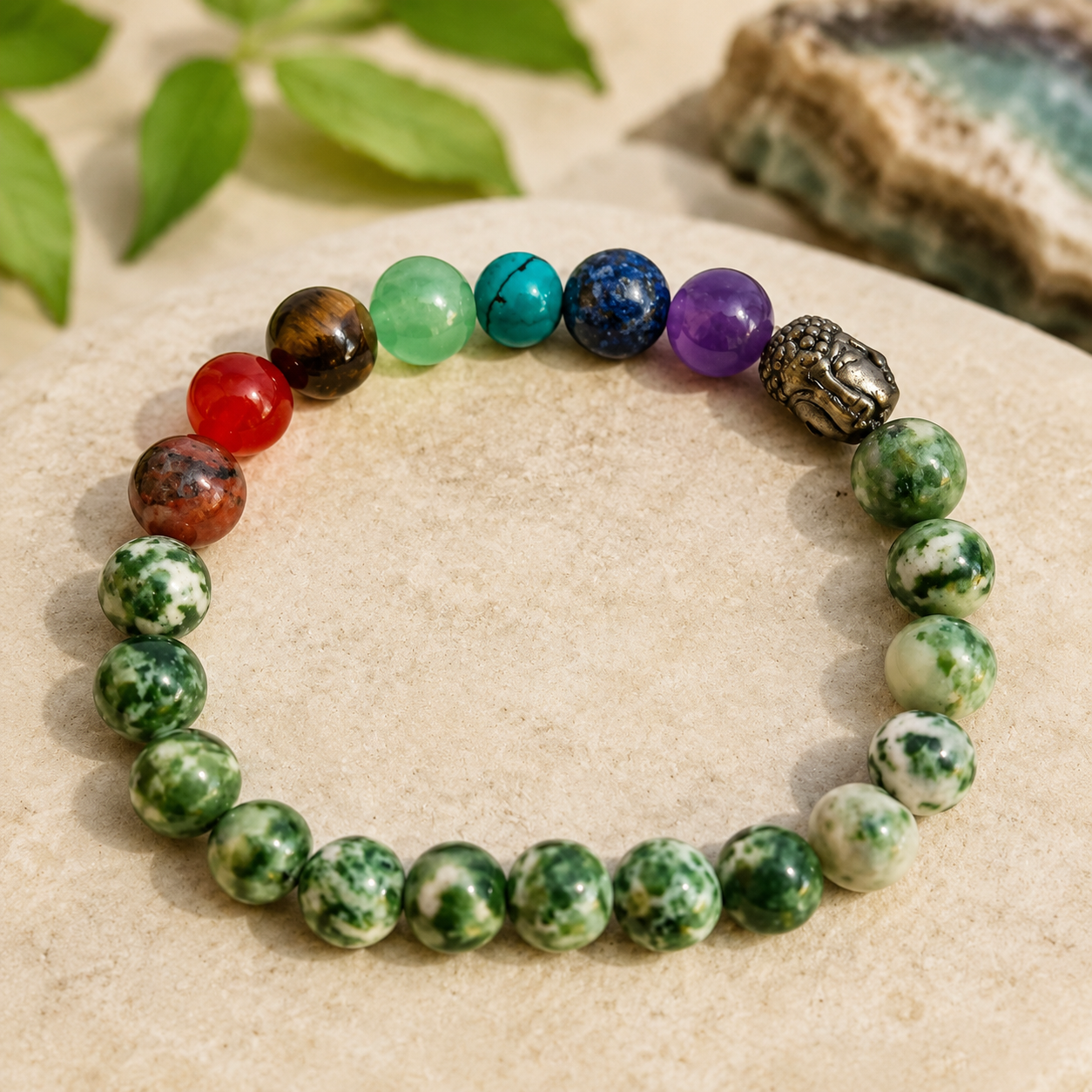 Bracelet Agate – 7 Chakras