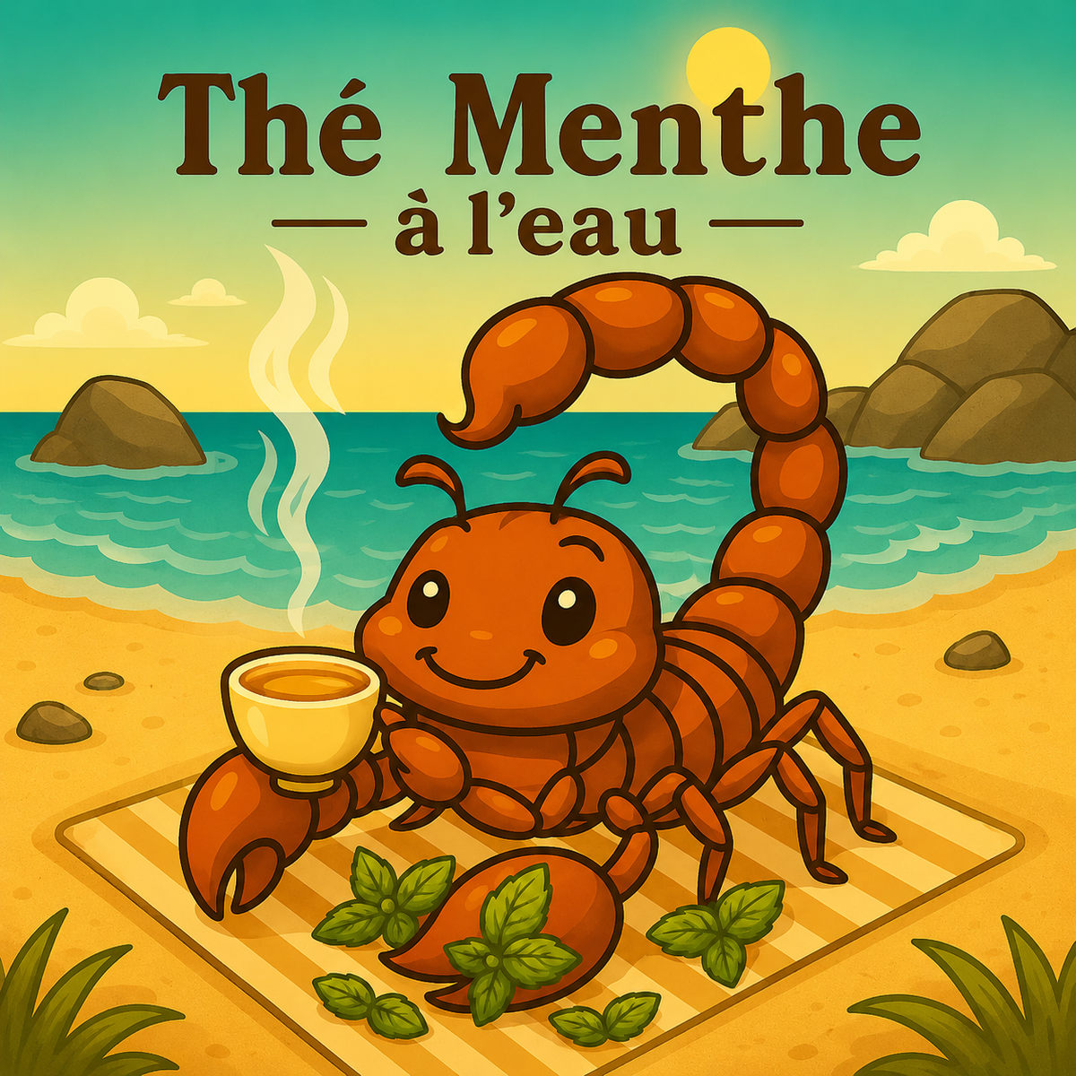 Thé Menthe à l'eau