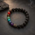 Bracelet Roche Volcanique – 7 Chakras